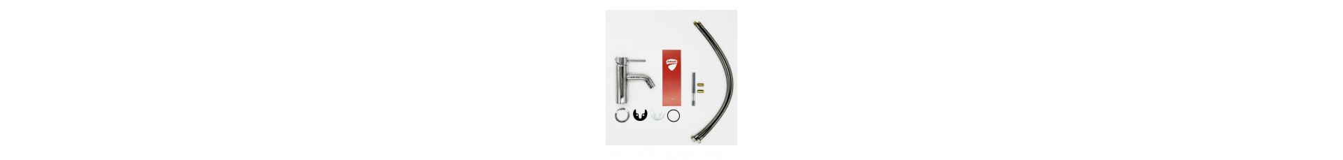 Kit completo Miscelatore lavabo bagno Ducati HD15